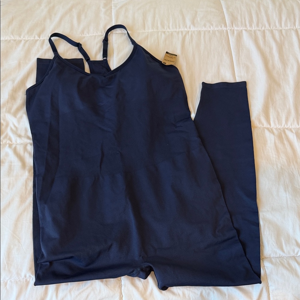 Navy Blue Activewear Set